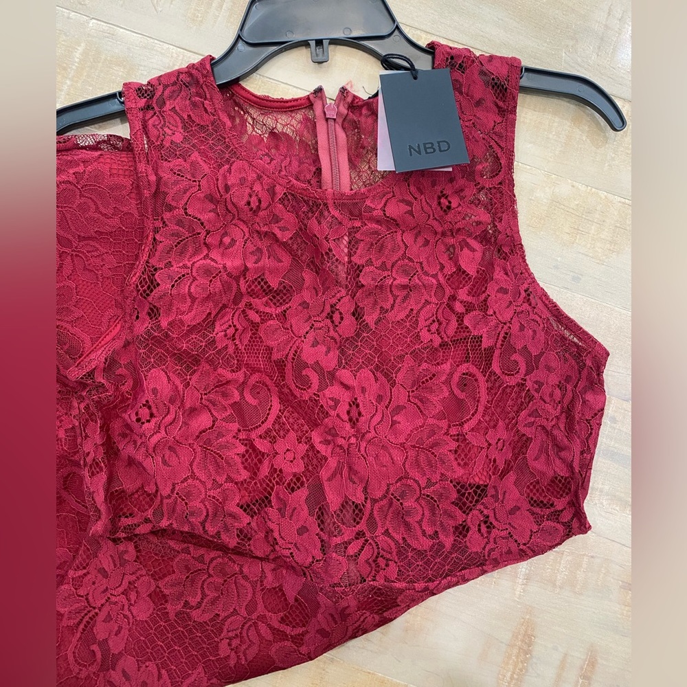 NBD x REVOLVE BABY IM YOURS SHOWSTOPPER LACE DRESS